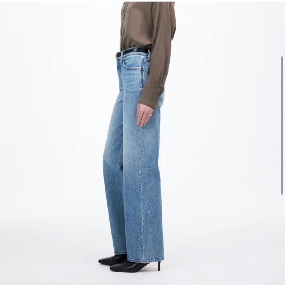 Madewell Vintage Wide Leg Jeans Light Wash size 28